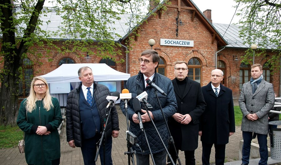 Ruszają prace budowlane przy dworcu kolejowym w Sochaczewie Ruszają prace budowlane przy dworcu kolejowym w Sochaczewie