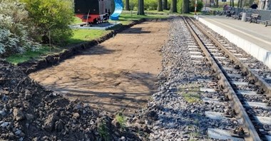 MPK Poznań buduje tor odstawczy dla Maltanki