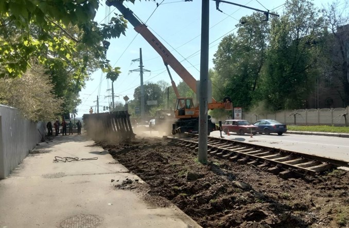Charków: Tramwaje znikają w cieniu wojny