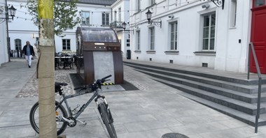 Testowaliśmy automatyczny podziemny parking rowerowy. Zobaczcie jak działa