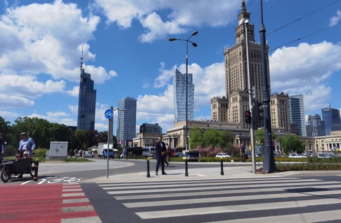 Warszawa: Przejścia naziemne w rejonie ronda Dmowskiego otwarte