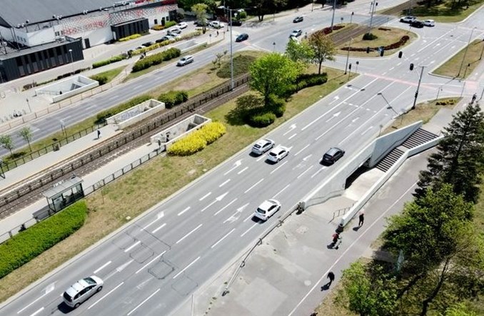 Gdańsk: Będą nowe pasy w pobliżu skrzyżowania ul. Hynka i al. Rzeczypospolitej 