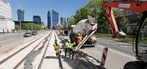 Warszawa: Pierwsze nowe szyny tramwajowe na Kasprzaka