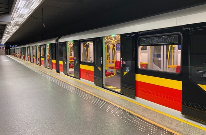 Škoda Varsovia wyjechała testowo na I linię metra