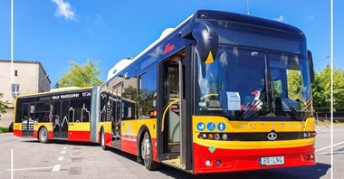 Warszawa: Pierwszy Autosan na LNG przyjechał na testy