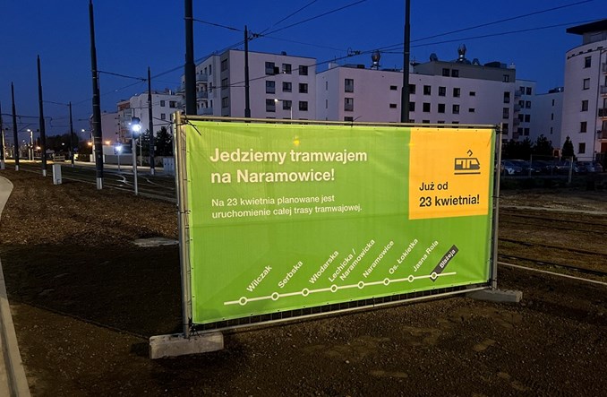 Poznań. Druga linia tramwajowa będzie dojeżdżać na Naramowice już od 25 czerwca