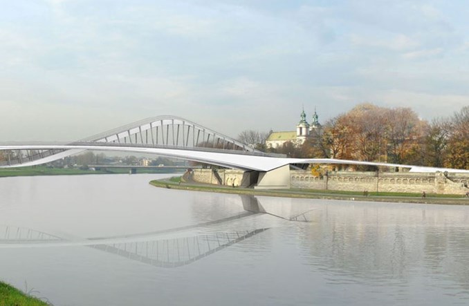 Kraków: Bliżej do budowy kładki Kazimierz – Ludwinów. Jest pozwolenie na budowę