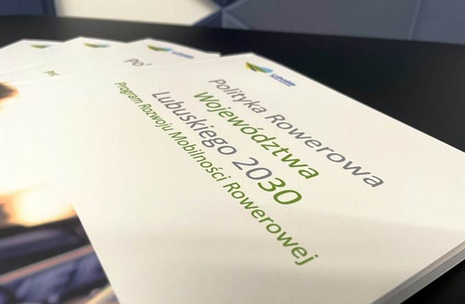 ZDG TOR opracowało Politykę Rowerową Województwa Lubuskiego 2030