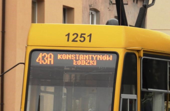 Łódź: Tramwajem z Konstantynowa na razie tylko do al. Włókniarzy