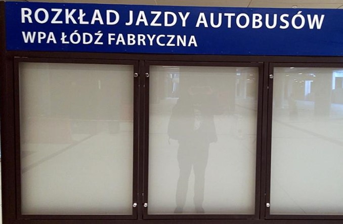 Łódź: Autobusowa Fabryczna w internecie. Bez rozkładu jazdy 