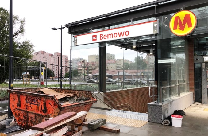 Metro na Bemowo: Jedna kontrola pozytywna, druga przerwana