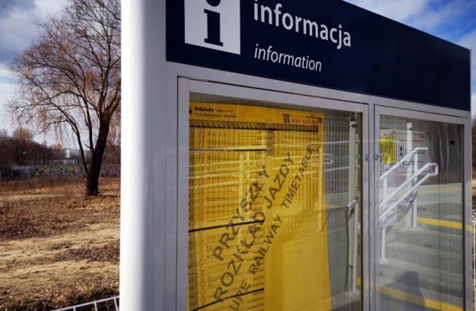 Łódzkie: Początek budowy nowego przystanku kolejowego Tomaszówek. Dwa następne w planach 