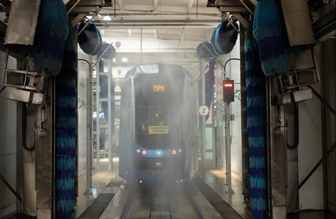 Jak myje się tramwaje we Wrocławiu?