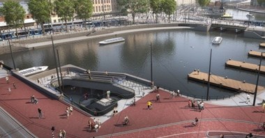 Amsterdam wkrótce otworzy podwodny parking rowerowy przed dworcem