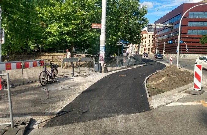 We Wrocławiu powstaje kolejna ważna droga rowerowa
