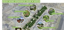 Łódź. Przy al. Anstadta powstanie zielony skwer z elementami tramwajowymi