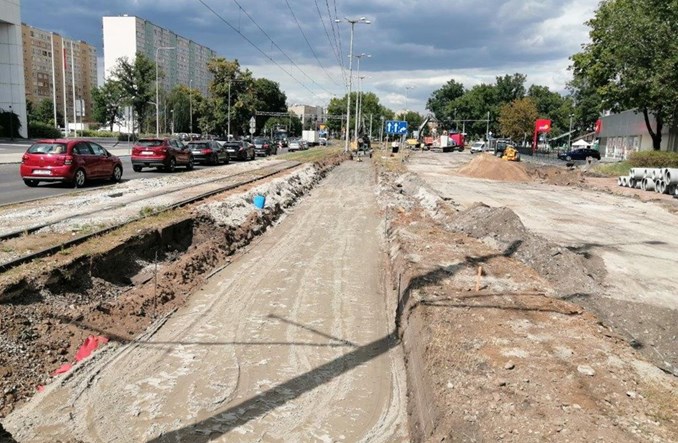 Toruń. Trwa modernizacja torowiska na Warneńczyka