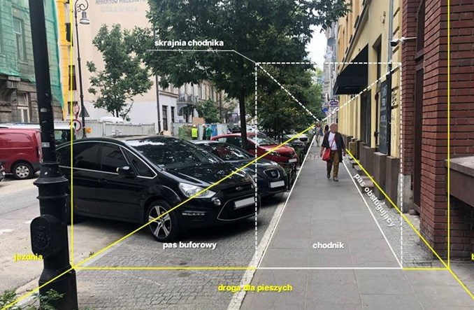 Ministerstwo: Dalej będzie można parkować na drodze dla pieszych