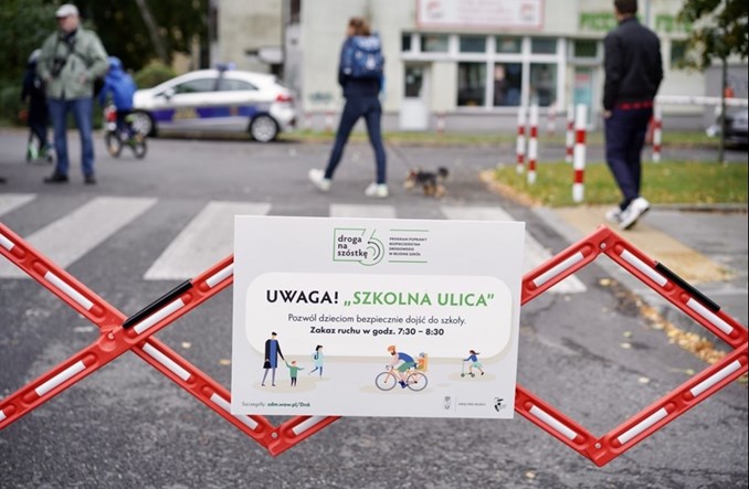 Warszawa: Startują kolejne „Szkolne ulice”