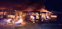 Dniepr: W wyniku ostrzału 150 autobusów uszkodzonych