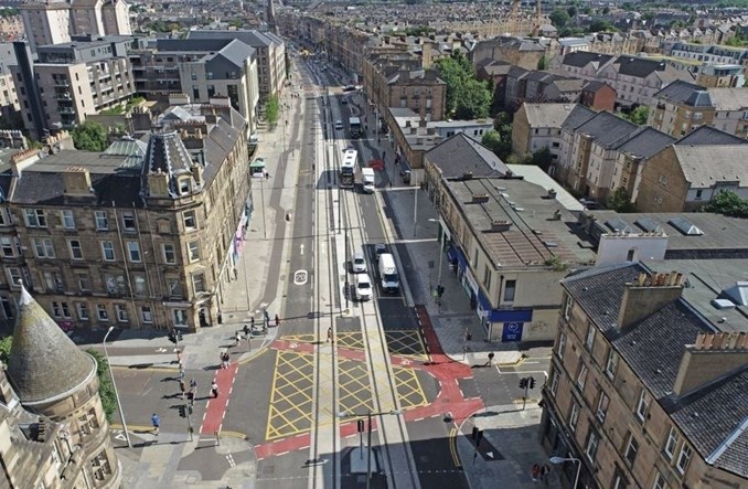 Edynburg. Coraz bliżej tramwaju do Newhaven