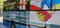 MPK Wrocław przekazało Ukrainie „medyczny autokar”