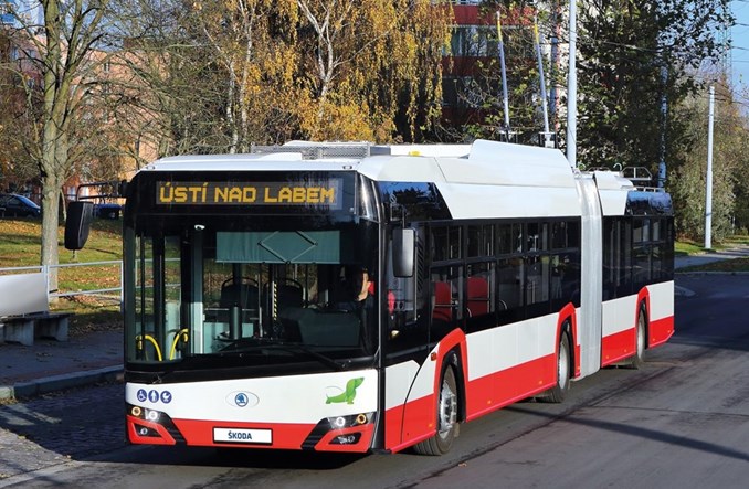 Uście nad Łabą kupuje do 33 nowych trolejbusów