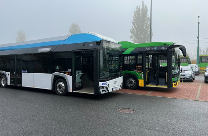 MPK Poznań kupiło 25 wodorowych Solarisów