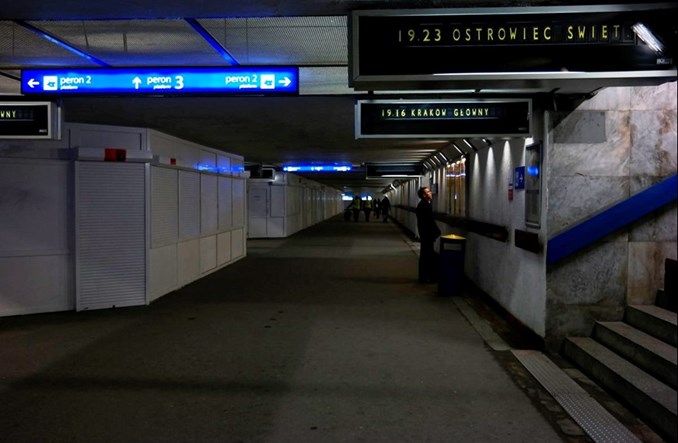 Niebawem zamknięcie części tunelu pod dworcem w Kielcach