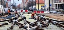 Olsztyn. Wkrótce gotowy pierwszy rozjazd na al. Piłsudskiego