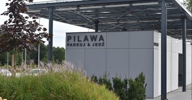 Pilawa z centrum przesiadkowym przy dworcu