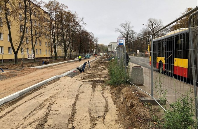 Warszawa: Wystartowały roboty ziemne przy tramwaju na Gagarina