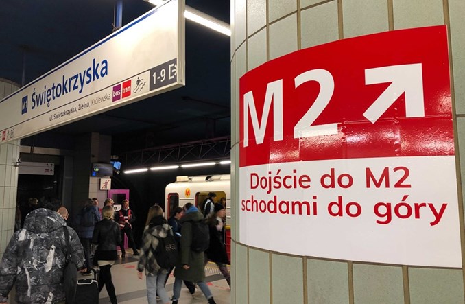 Metro: Po „ukryciu” łącznika – rekord frekwencji