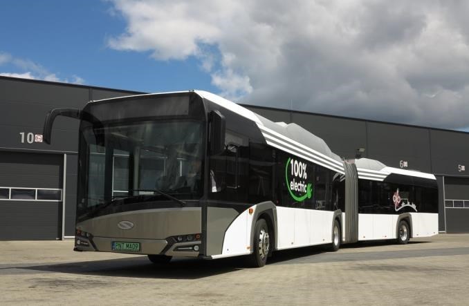 Łódź: Solaris z umową na 8 elektrycznych przegubowców