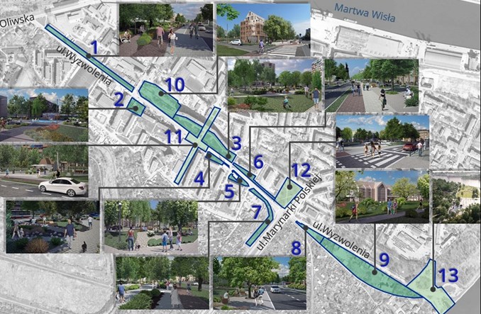 Gdańsk: Jest umowa na koncepcję tzw. Zielonej Wyzwolenia