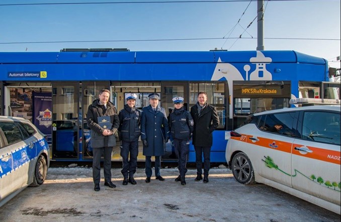 Policja i MPK Kraków zacieśniają współpracę ws. monitoringu