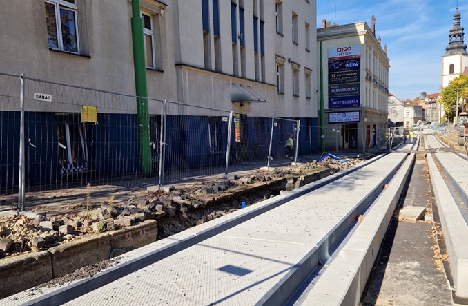 Tramwaje Śląskie wyrzucają wykonawcę prac w Mysłowicach