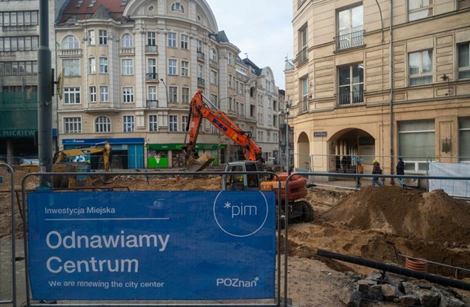 W Poznaniu postępują prace przy Okrąglaku