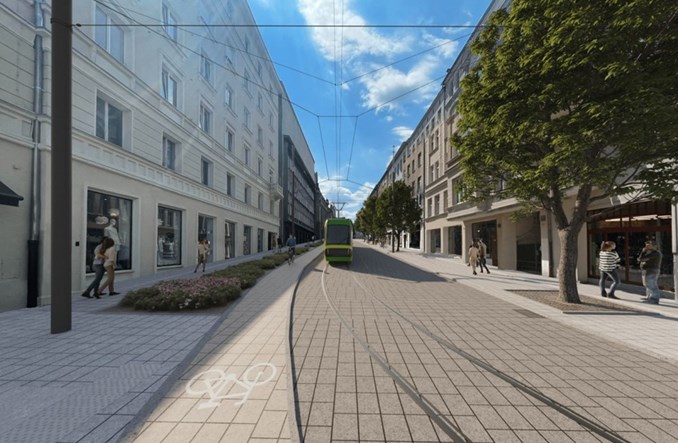 Rusza przebudowa części Ratajczaka w Poznaniu. Będzie torowisko i drzewa