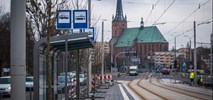 Szczecin z nowym przystankiem tramwajowym na trasie na Prawobrzeże