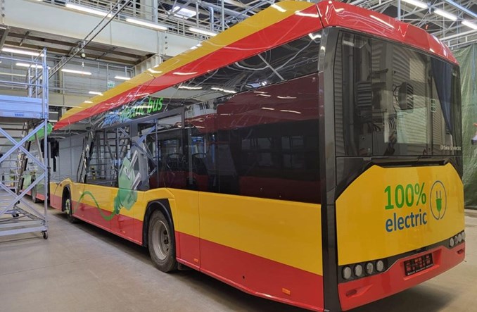 Tak wygląda pierwszy elektryczny Solaris dla Grudziądza