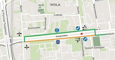 Warszawa: Tramwaj na Kasprzaka. Zmiany w ruchu przy Płockiej