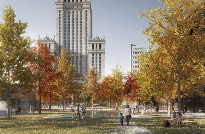 Warszawa: Rusza przebudowa placu Defilad