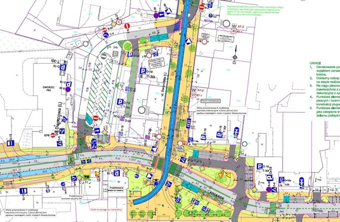 Gorzów przebuduje Dworcową z torowiskiem. Rusza przetarg