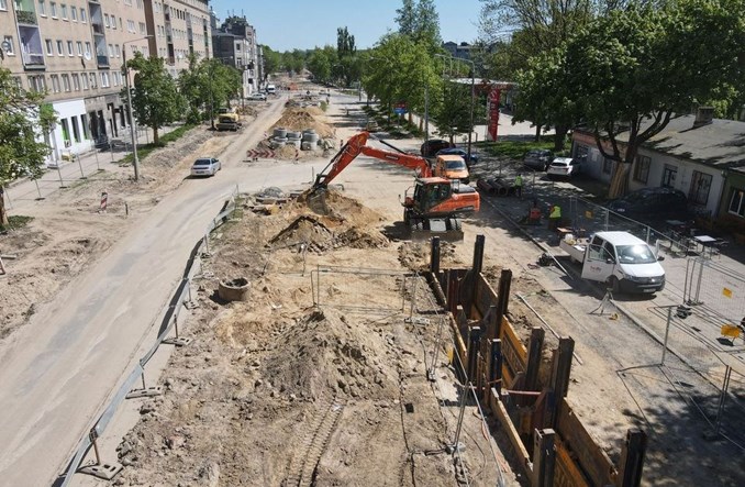 Łódź: 2023 rokiem kontynuacji dużych inwestycji tramwajowych