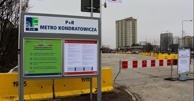 Metro: Rusza parking przesiadkowy przy stacji Kondratowicza