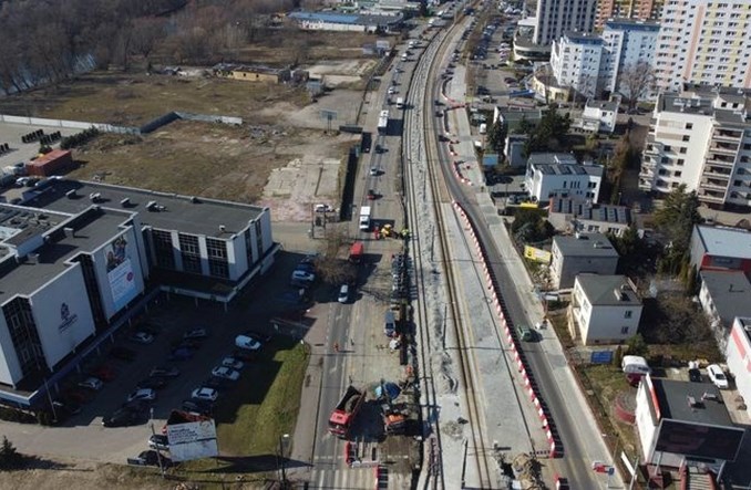 Bydgoszcz. Na Fordońskiej wkrótce znowu po dwóch torach
