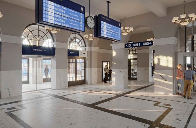PKP SA z ofertami na przebudowę dworca Skierniewice