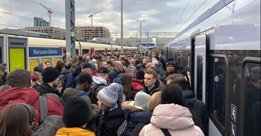 Zatory na Warszawie Gdańskiej. PKP PLK nie mają sobie nic do zarzucenia