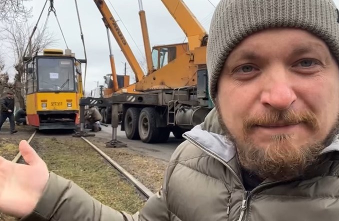 Pierwsza warszawska stopiątka na szerokim torze w Konotopie